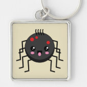 Cute Kawaii Spider Sleutelhanger (Voorkant)
