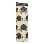 Cute Kawaii Spider Thermosbeker (Geroteerd rechts)
