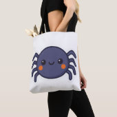 Cute Kawaii Spider Tote Bag (Dichtbij)