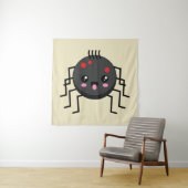 Cute Kawaii Spider Wandkleed (In situ)