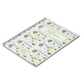 Cute Kawaii Sporty Cats Notitieboek (Linkerzijde)