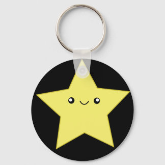 Cute kawaii star sleutelhanger