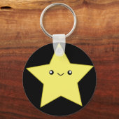 Cute kawaii star sleutelhanger (Voorkant)