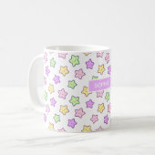 Cute Kawaii Stars Mok (Voorkant links)