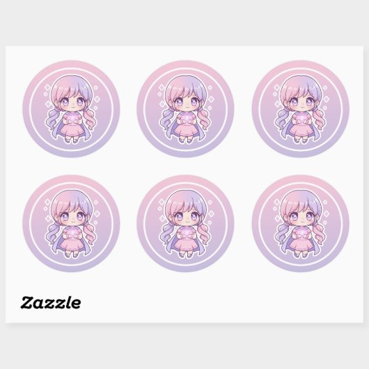 Cute kawaii stickers (Vel)