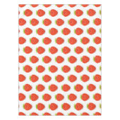 Cute kawaii strawberry cartoon illustration tafelkleed (Voorkant)