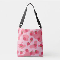 Cute Kawaii Strawberry Koe Pattern