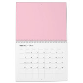 Cute Kawaii Strawberry Koe Pattern Kalender (Feb 2026)