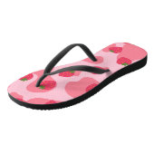 Cute Kawaii Strawberry Koe Pattern Teenslippers (Schuin)