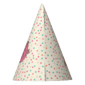 Cute Kawaii Style Cartoon Hamsters op persoonlijke Feesthoedjes (Achterkant)