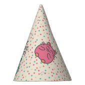 Cute Kawaii Style Cartoon Hamsters op persoonlijke Feesthoedjes (Rechts)