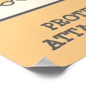 Cute Kawaii Style Cartoon Hamsters op persoonlijke Poster (Hoek)