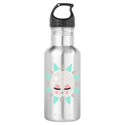 Cute Kawaii Sunshine Waterfles (Voorkant)