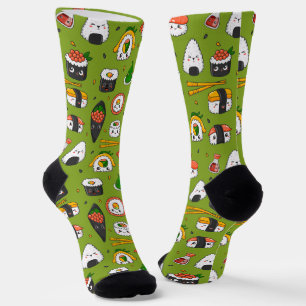 Cute Kawaii Sushi Sokken