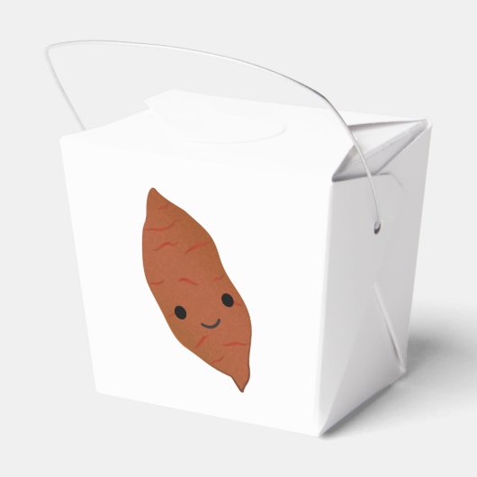 Cute Kawaii Sweet Potato Bedankdoosjes (Achterkant)