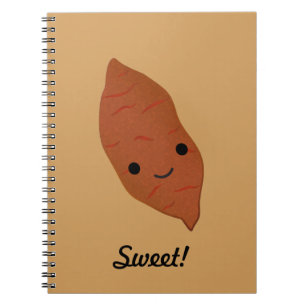 Cute Kawaii Sweet Potato Notitieboek