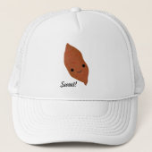 Cute Kawaii Sweet Potato Trucker Pet (Voorkant)