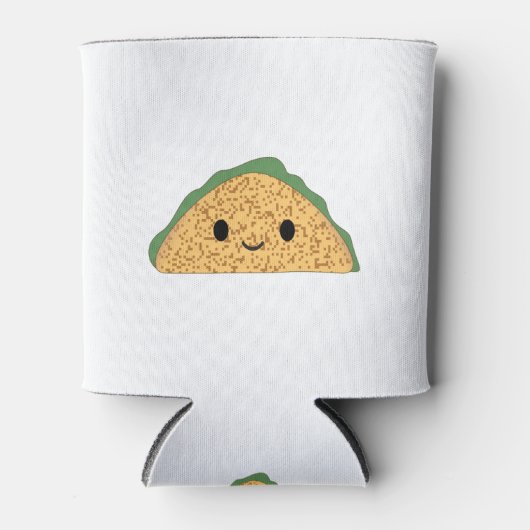 Cute Kawaii Taco Blikjeskoeler (Voorkant)