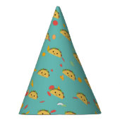 Cute Kawaii Taco Pattern Feesthoedjes (Rechts)