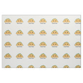 Cute Kawaii Taco Time Taco Stof (Fat Quarter)