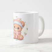 Cute Kawaii Teddy Bear Mug  Grote Koffiekop (Voorkant rechts)