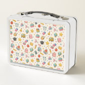 Cute Kawaii Terug naar school Lunchbox (Achterkant)