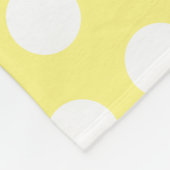 Cute kawaii toast en red toaster cartoon fleece deken (Hoek)