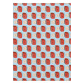 Cute kawaii toast en red toaster cartoon tafelkleed (Voorkant)