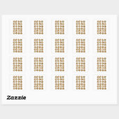 Cute Kawaii Uil Sticker Sheet (Vel)