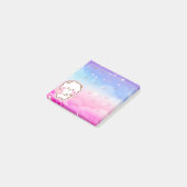 Cute Kawaii Valentijnse  Cupid Jinnie Post-it® Notes (Schuin)