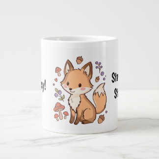 Cute Kawaii Vos Mok - Blijf Sluw, Blijf Vriendelij