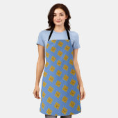 Cute Kawaii Waffle Pattern Schort (Gedragen)