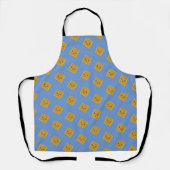 Cute Kawaii Waffle Pattern Schort (Voorkant)