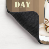 Cute kawaii warme cacao drink muismat (Hoek)