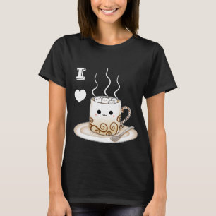 Cute kawaii warme cacao drink t-shirt