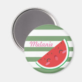 Cute Kawaii Watermelon Persoonlijk Magneet (Voorkant / Achterkant)