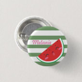 Cute Kawaii Watermelon Persoonlijk Ronde Button 3,2 Cm (Voorkant /achterkant)