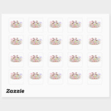 Cute Kawaii Winkel Kleine Zakelijke Kat Pastel Roz