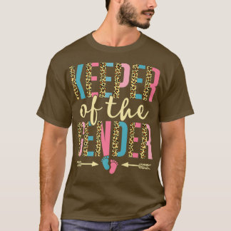 Cute Keeper van het geslacht Leopard T-shirt