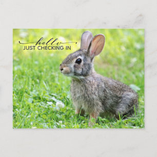 Cute Keeping Connected Briefkaart