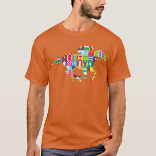 Cute Kentucky Horse Racing Silks T-shirt
