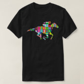 Cute Kentucky Horse Racing Silks T-shirt (Design voorkant)