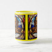 Cute keramische koffiemok met teckel mok (Midden)