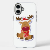 Cute kermas hert Case-Mate iPhone case (Achterkant)