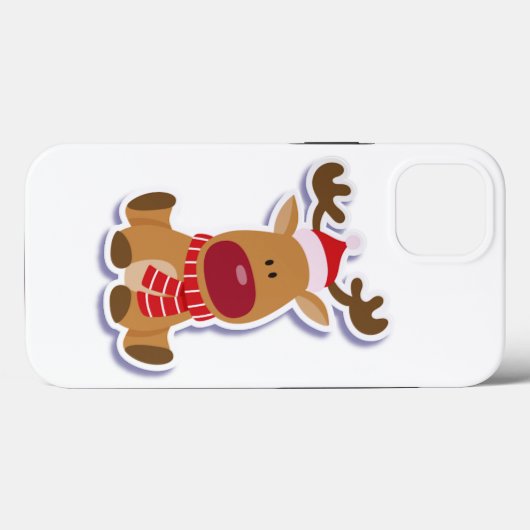 Cute kermas hert  Case-Mate iPhone case (Achterkant (horizontaal))