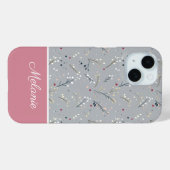 Cute kerst-dik patroonpatroon Case-Mate iPhone case (Achterkant (horizontaal))