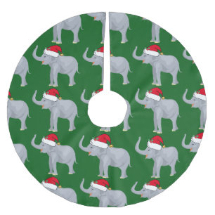 Cute kerst Elephant Kerstboom Rok