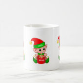 Cute kerst elf koffiemok (Center)