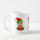 Cute kerst elf koffiemok (Links)
