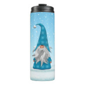 Cute kerst Gnome Thermosbeker (Voorkant)